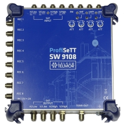 Multibas SW-9108 2UHF/VHF/FM/SAT Telmor